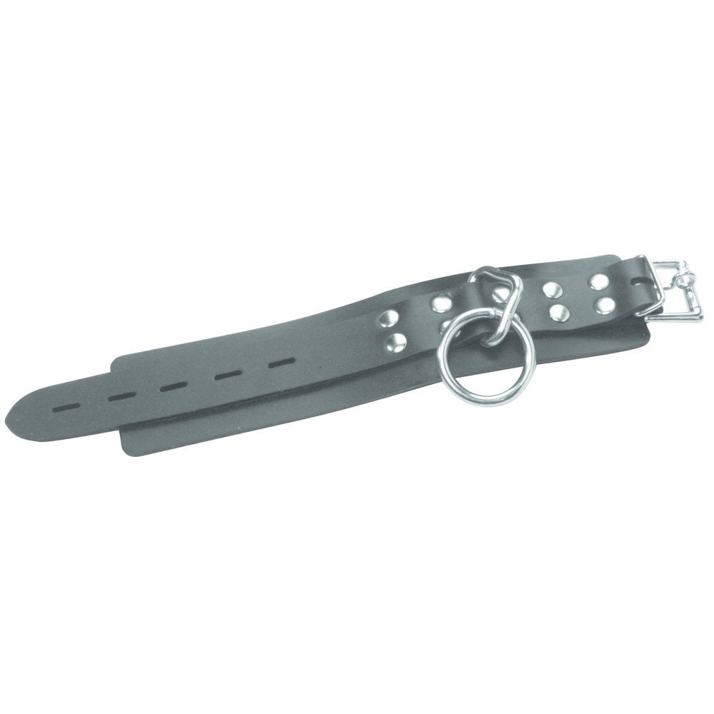 Spartacus Rubberline Locking Wrist Restraints, Black