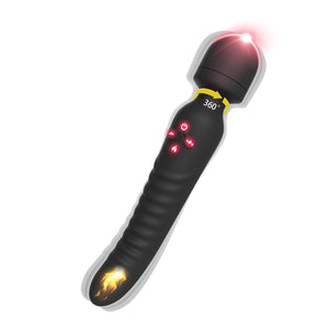 G Spot Vibrator, Vibrator Wand Clitoral Stimulator with Heating Function and Mini Vibrating Ball for Clitoris, G-spot Stimulatio