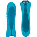 Key By Jopen Io Waterproof Mini Massager W/2 Interchangeable Silicone Sleeves - Blue