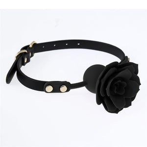 Sex Toy Mouth Breathable Roses Ball Gag Bondage Gags & Muzzles Penis Gag BDSM Sex Toys for Woman, Fetish Adult Games Sex Slave F