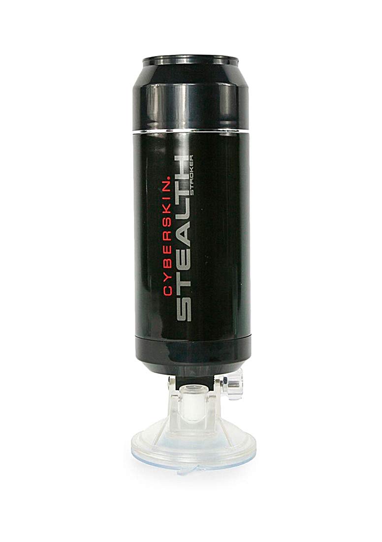 Male Masturbator Cup - Cyberskin Stealth Anal Stroker With Adjustable Suction Cup, Realistic Anal Orifice Sex Toys Removable For
