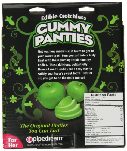 Pipedream Edible Crotchless Gummy Panties