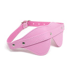 Laxxodoi Bondage Blindfold Eye Mask BDSM Adult Sex Toy Sexy Eye Mask for Couple Women Cosplay (Pink)