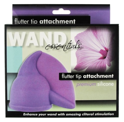 Wand Essentials Flutter Wand Massager Attachment, Purple, 1 Count (Pack Of 1) (Ac521)