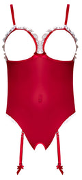 (WD) MISTLETOE CUPLESS TEDDY R MEDIUM