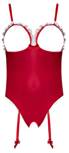 (WD) MISTLETOE CUPLESS TEDDY R MEDIUM