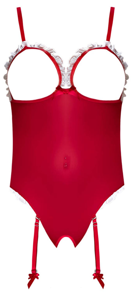 (WD) MISTLETOE CUPLESS TEDDY R MEDIUM