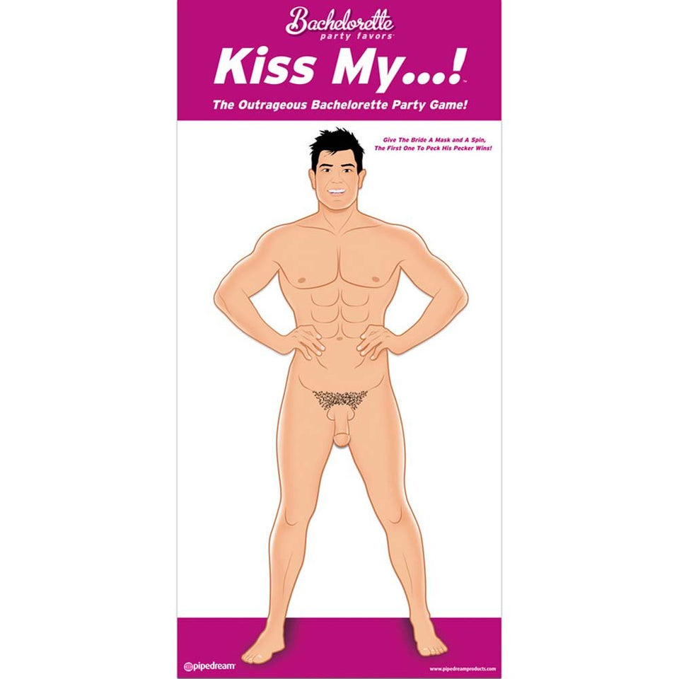 Bachelorette Kiss My. Party Game