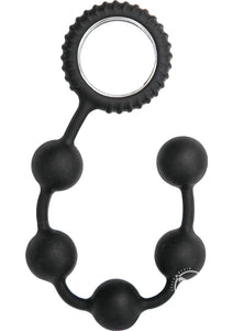 Nasstoys Sinful Anal Beads, Black, 4.25 Ounce