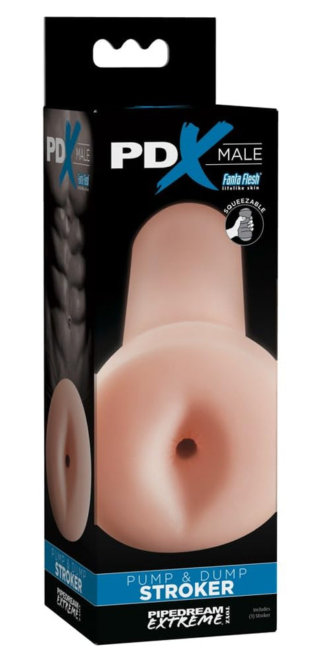 Pdx Male Pump And Dump Stroker Beige
