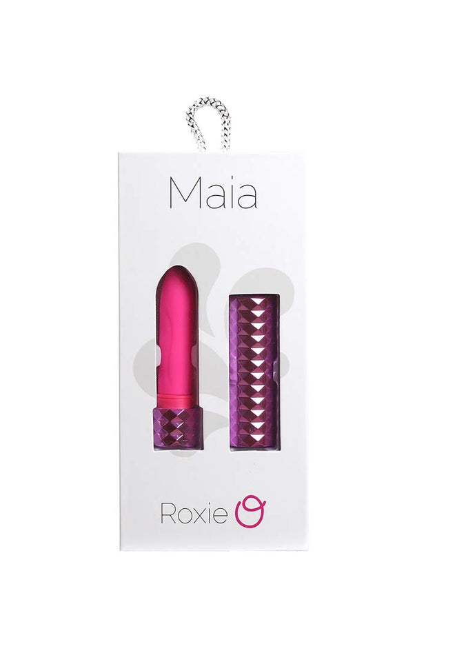 Maia Toys Roxie Maia Crystal Gem Lipstick Vibrator Pink