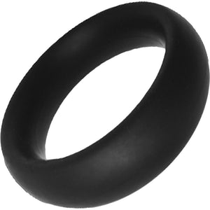 Rock Solid Silicone Black C Ring Small