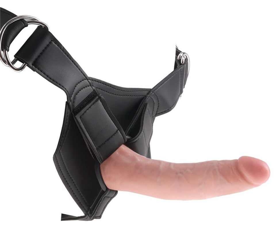 King Cock Strap On Harness W/ 7 In Cock Light