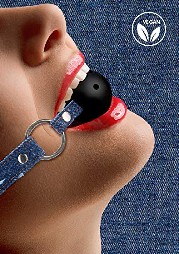 Ouch Breathable Ball Gag W/ Denim Straps