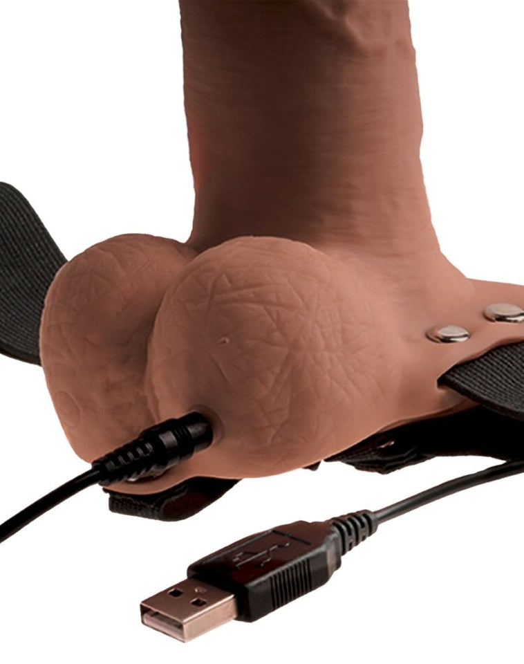 Ff 6 Hollow Recharge Strap-On Balls, Tan