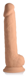 (Wd) Fleshstixxx 10In Silicone Dildo W/ Balls Latte