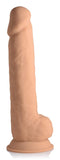 (Wd) Fleshstixxx 10In Silicone Dildo W/ Balls Latte