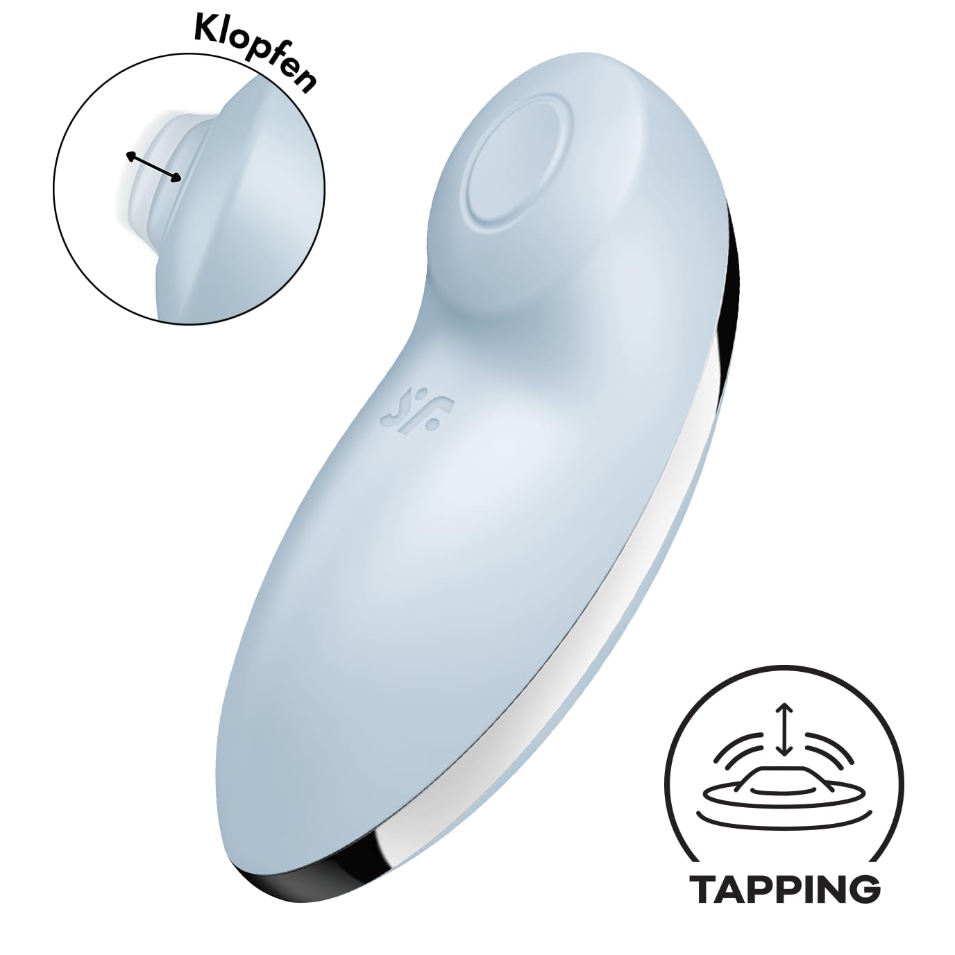 Satisfyer Tap And Climax 2-Blue