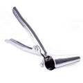 Back Court G Point Anal Plug Metal Stainless Steel Anal Enema Adult Fetish Kinky Expand Anal Sex Toy (Silver)