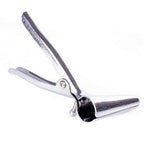 Back Court G Point Anal Plug Metal Stainless Steel Anal Enema Adult Fetish Kinky Expand Anal Sex Toy (Silver)