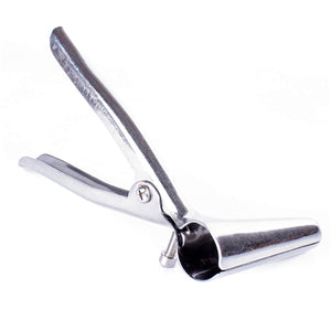 Back Court G Point Anal Plug Metal Stainless Steel Anal Enema Adult Fetish Kinky Expand Anal Sex Toy (Silver)