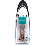 Bijoux De Nip Nipple Clamp Short Tweezer Chrome Chain Tassel