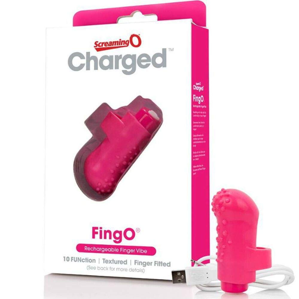 Screaming O Charged Fingo Vooom Mini Vibe, Blue