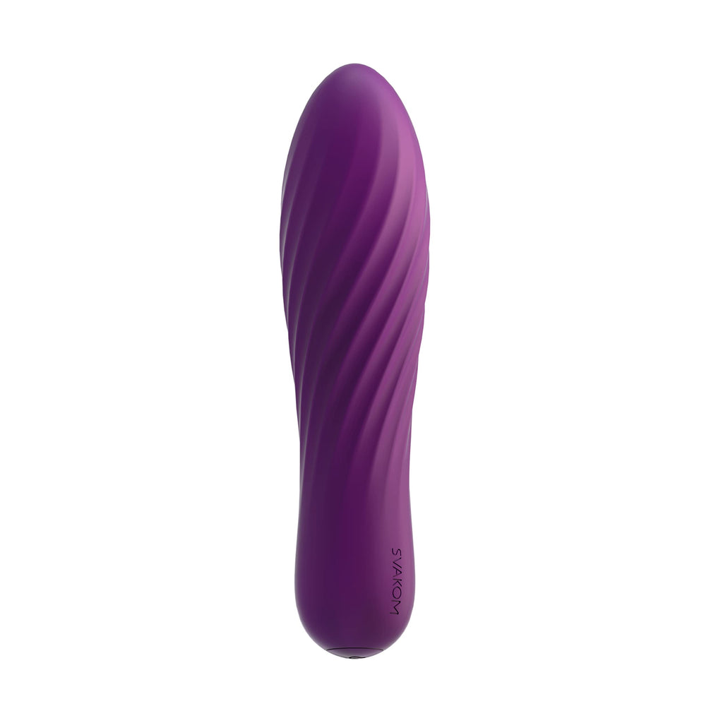 Svakom Tulip Rechargeable Silicone Bullet - Purple