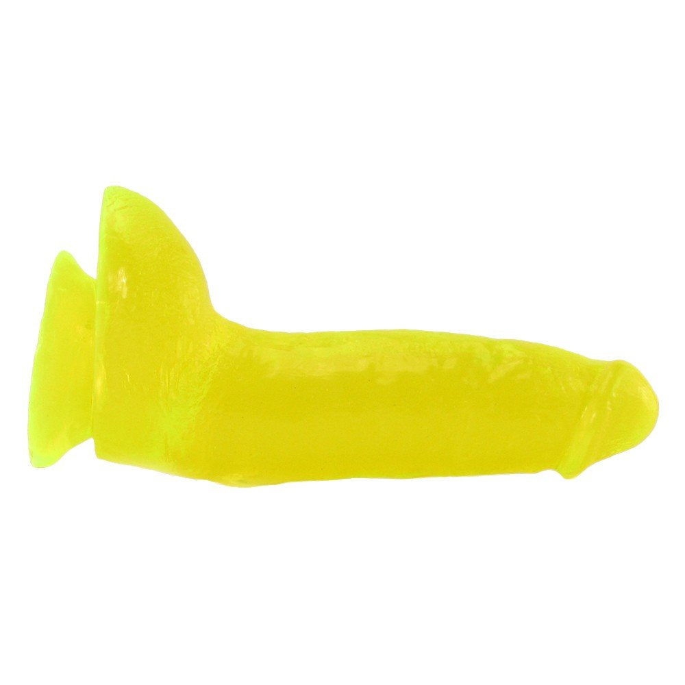 Topco Tlc Carmens Fun Cock, 6.5 Inch Jel-Lee, Yellow