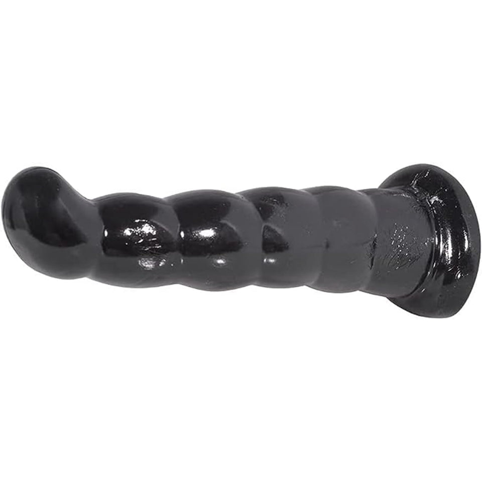 EDELWEISS Strap on Dildo, Sex Toys, 7.4Inch Realistic Black Dildo, Wearable Realistic Silicone Dildo Adult Toys, 2 Removeable Ad
