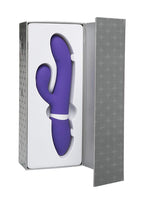 Doc Johnson Ivibe Select - Icome - Luxurious Premium Silicone Rabbit-Style Vibrator - Rolling Clit Stimulator Feels Like A Flicking Tounge - 7 Powerful Vibration Patterns - Usb Rechargeable - Purple