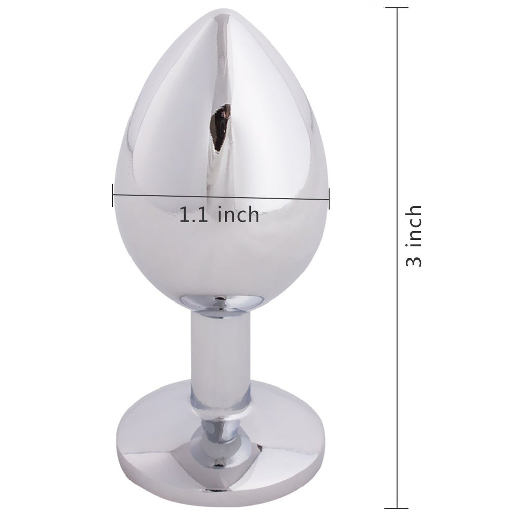 Akstore Small Fetish Anal Plug Butt Personal Sex Massager(Blue)