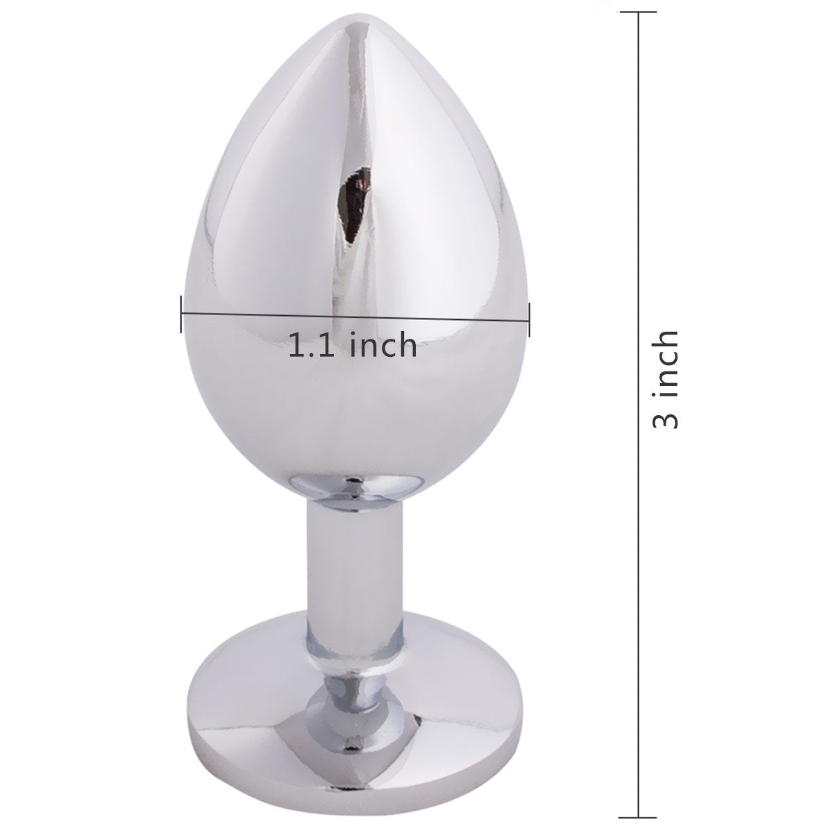 Akstore Small Fetish Anal Plug Butt Personal Sex Massager(Light Purple)