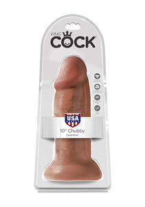 King Cock 10 In Chubby Tan