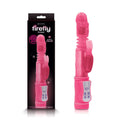 NS Novelties Firefly Thumper Glow in The Dark Thrusting & Rotating Rabbit Vibrator (Pink)