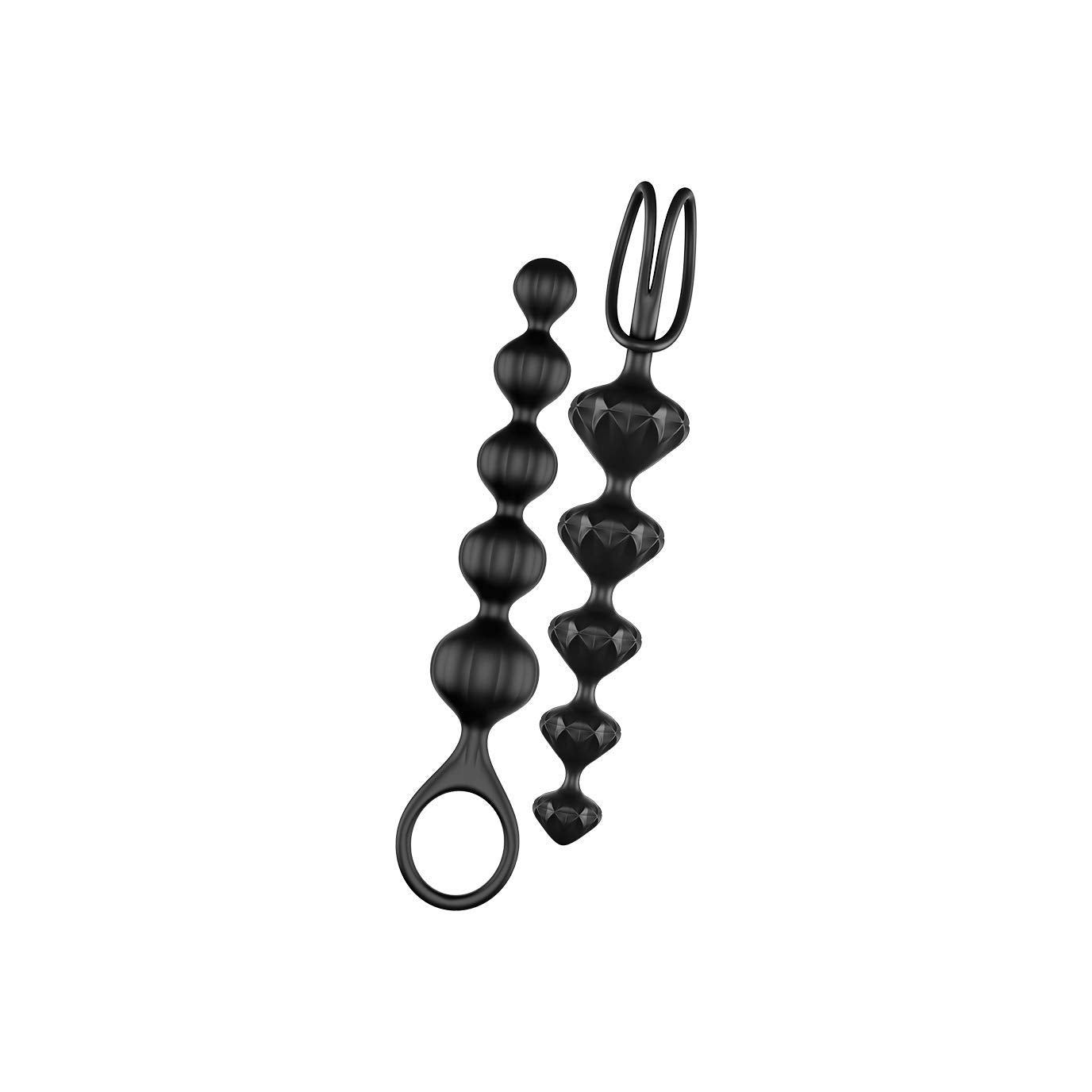 (D) Satisfyer Love Beads Set O Black (Net)