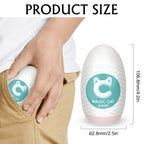 ?Anal Model? Super Stretch Male Masturbation Egg, Realistic Pocket-Sized Pussy Stimulator with Strong Suction, Adult Sex Toy for