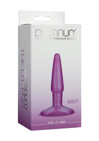 Doc Johnson Platinum Premium Silicone  The Big End  53 In Long And 17 In Wide  Medium Silicone Butt Plug With Flared Safe