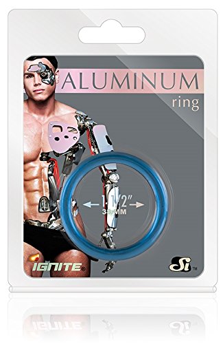 Si Anodized Aluminum Ring Blue 1.5In