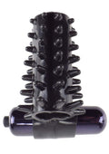 (D) Fantasy C Ringz Vibrating Super Sleeve Black