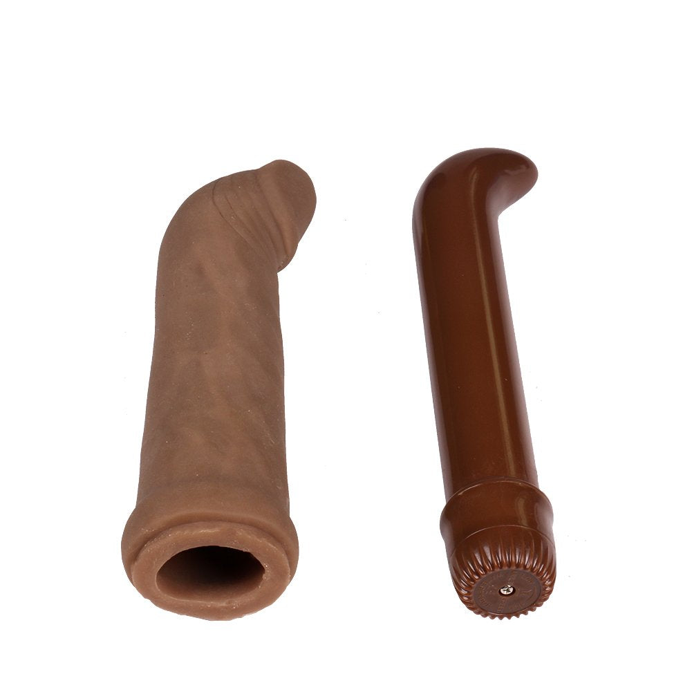 Topco Cyberskin G-Spot Buzzer, Dark
