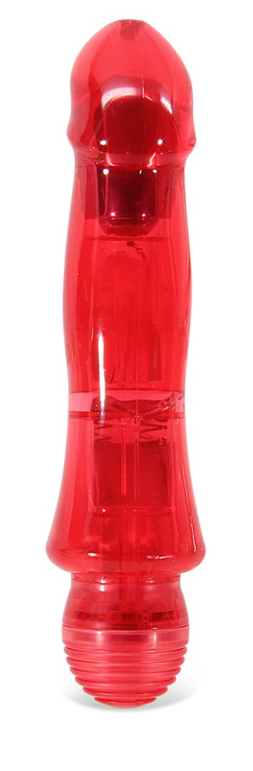 Multi Speed Soft Flexible Vibrator - G Spot Stimulator - Waterproof - Sex Toy For Women - Sex Toy For Adults (Red)