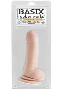 Pipedream Basix 8-Inch Suction Cup Dong, Flesh