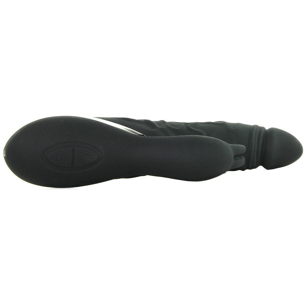 Nasstoys Surenda Rabbit Lover & Dong, Black, 10 Ounce