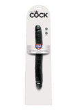 Pipedream King Cock Slim Double, Black, 12 Inch