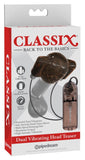 Classix Dual Vibrating Head Tease Bk/Smo