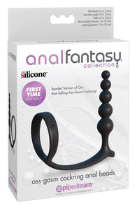 Anal Fantasy collection Ass-gASM cockring Anal Beads