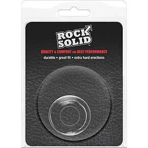 Rock Solid Convex Clear C Ring