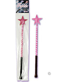 California Exotics Twinkle Lovers Riding Crop, Pink Star