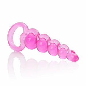 California Exotic Novelties Basic Essentials Beaded Probe, Pink